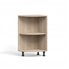 Шкаф напольный завершающий Анжелика 300х600х820 Дуб молочный Шкаф напольный завершающий Анжелика 300х600х820 Дуб молочный