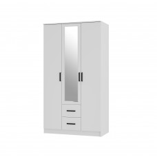 Фьюжн шкаф 3-х ств. ШК-09 белый БТС код 63 Фьюжн шкаф 3-х ств. ШК-09 белый БТС код 63