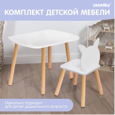 Набор детский «Кошечка», стол + стул