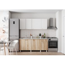 Кухня "Легенда-38" Белый/Дуб Сонома Кухня "Легенда-38" Белый/Дуб Сонома