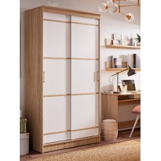 Сакура шкаф купе 1.14 сонома/белый БТС Сакура шкаф купе 1.14 сонома/белый БТС