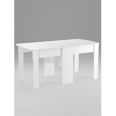 Стол - книжка раскладной «Клик Мебель», 1650×800×755 мм, цвет белый Стол - книжка раскладной «Клик Мебель», 1650×800×755 мм, цвет белый