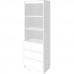 Стеллаж «Мадера», 604×370×1800 мм, цвет белый